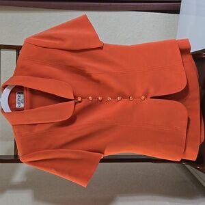 Short sleeve Midi Skirt Suit